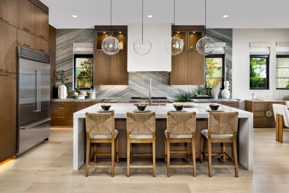 Luxury kitchen interior
